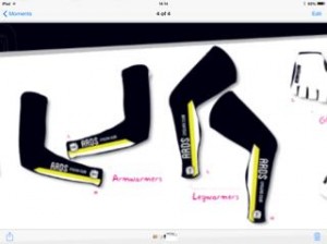 Ards CC Arm + Leg Warmers