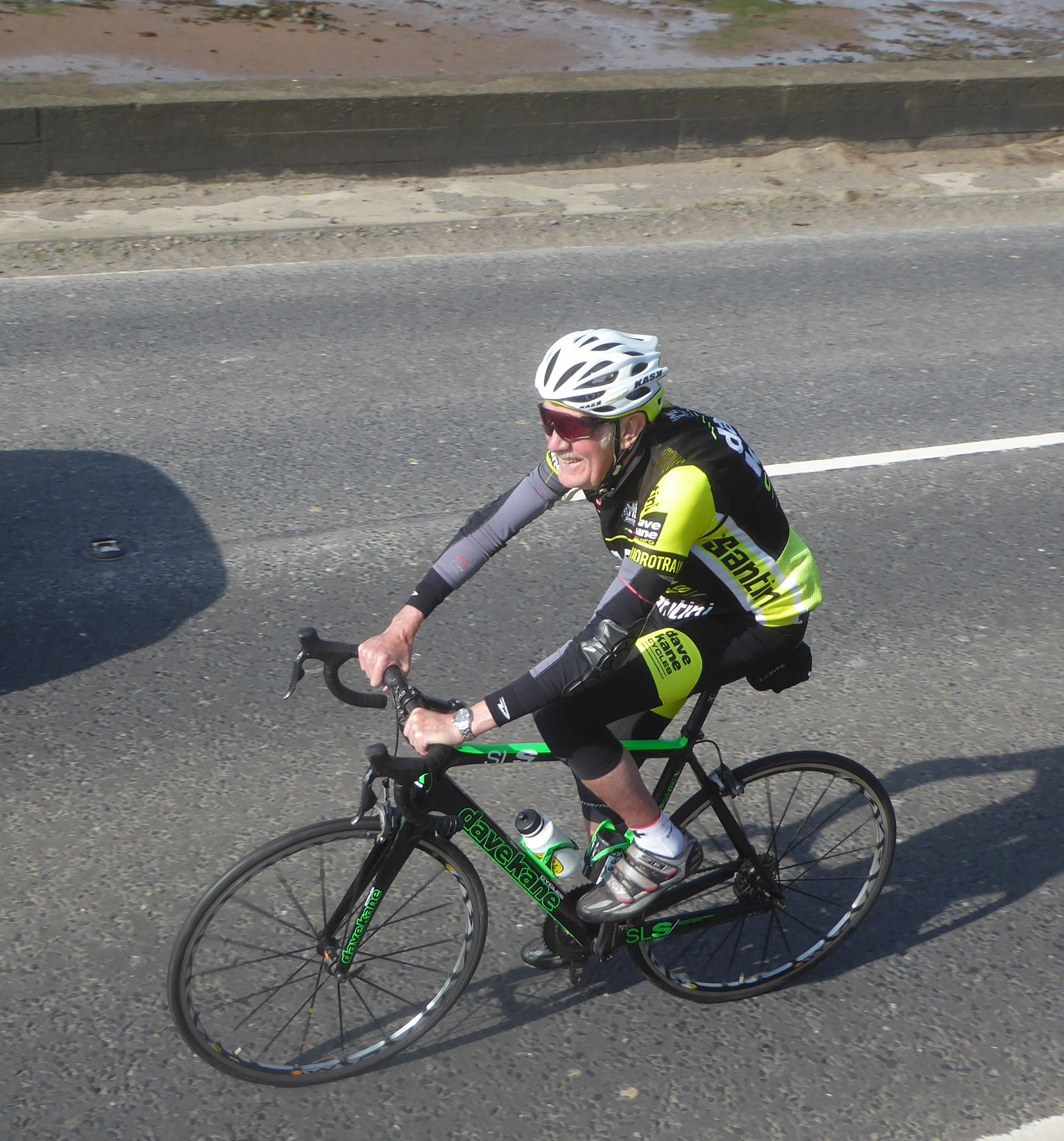 And finally - great to see Dave Kane still getting in the miles today