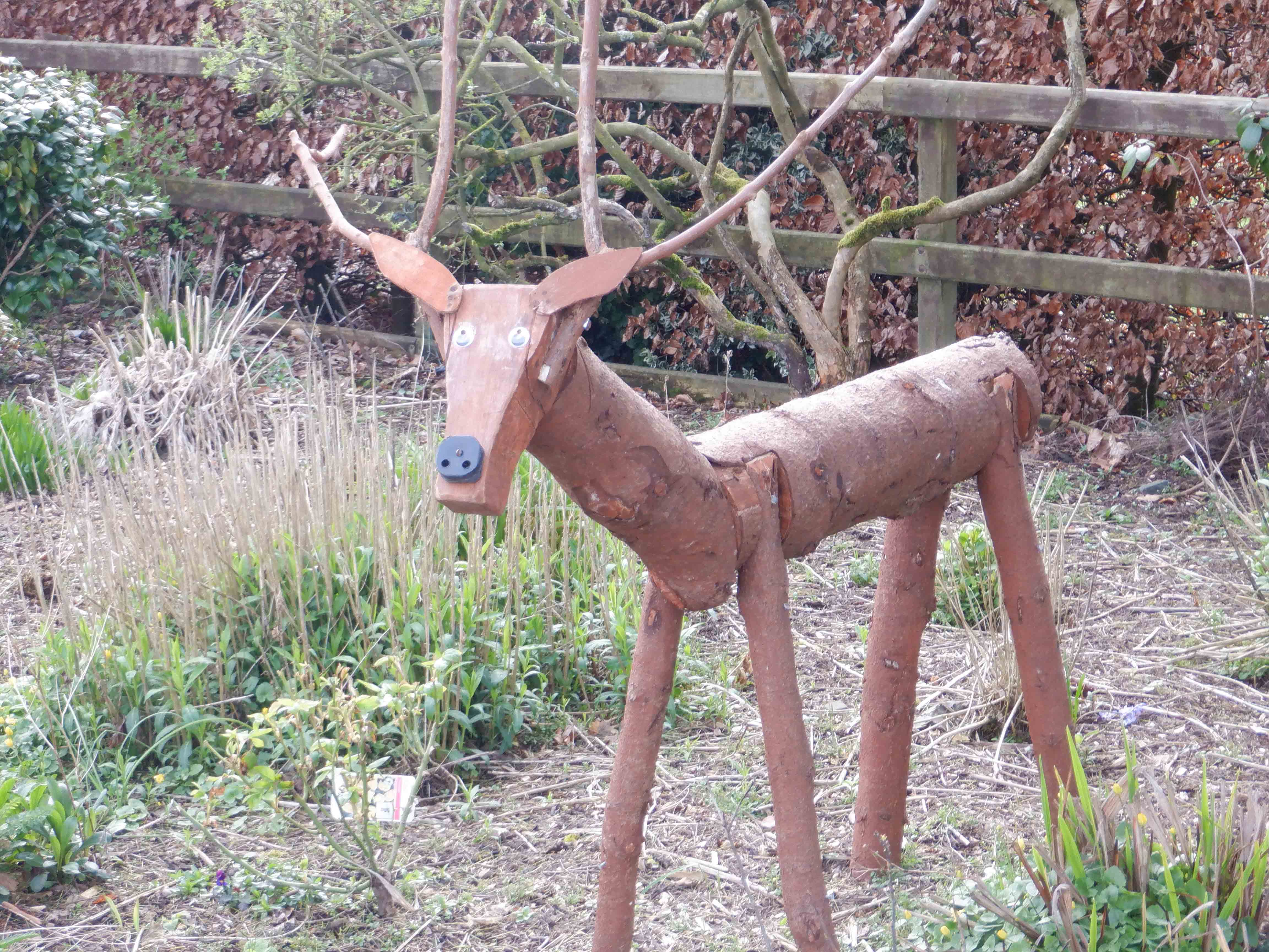 What is the deer made out of a no. 30?